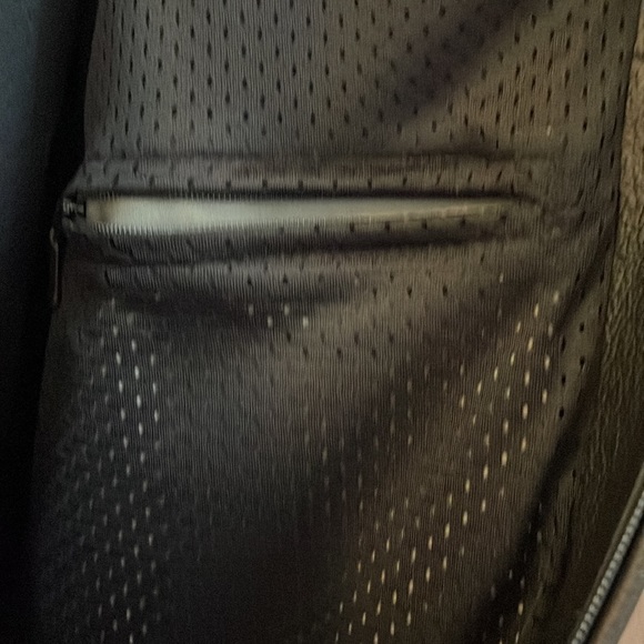 Ducati black and white leather motorcycle jacket - Picture 6 of 11